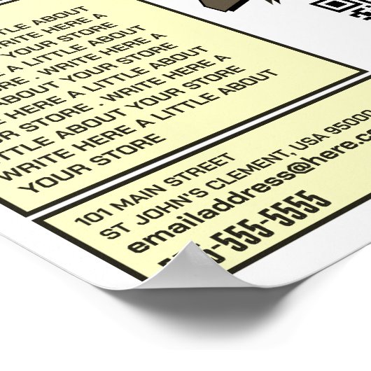 Zap & Pow - Comic Book Store/Collector Poster (Ecke)