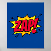Zap! Retro-Pop-Kunstexplosion Poster (Vorne)
