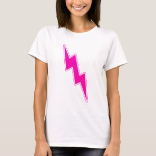 Zap - rosa Blitz-Bolzen T-Shirt