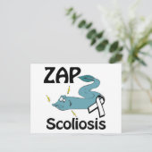 ZAP Scoliose Postkarte (Stehend Vorderseite)