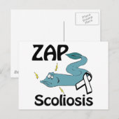 ZAP Scoliose Postkarte (Vorne/Hinten)