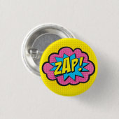 ZAP! Superhero-Button GV2 Button (Vorne & Hinten)