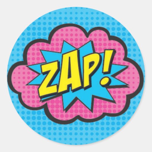 ZAP! Superhero Stickers GV2 (Vorderseite)