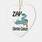 ZAP Uteruskrebs Keramikornament (Links)