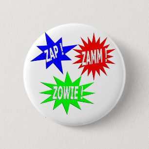 Zap Zamm Zowie Knopf Button