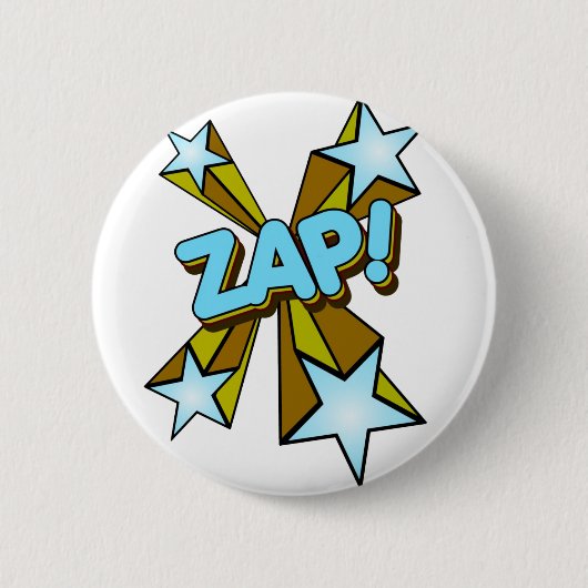 Zap, Zing, Kriegsgefangen! Button (Vorderseite)