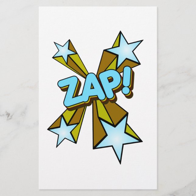 Zap, Zing, Pow! (Vorderseite)