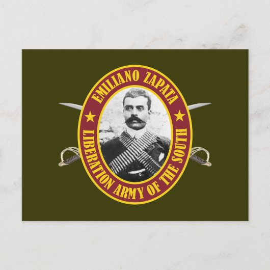 Zapata Postkarte (Vorderseite)