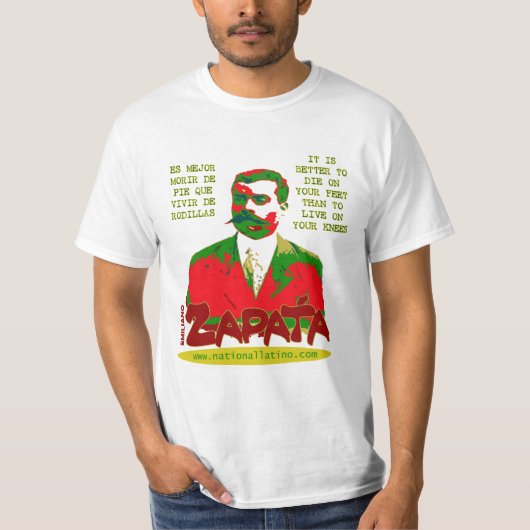 Zapata T - Shirt-Art 1 T-Shirt (Vorderseite)