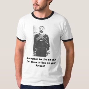 zapata w Gewehre, ist es zu die auf Ihren Füßen T-Shirt
