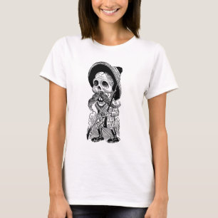 Zapatista Calavera. c. frühes 1900's. Mexiko T-Shirt