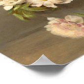 Zapfen in einer Vase | Charles Ethan Porter Poster (Ecke)