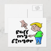 Zapfen Postkarte (Vorne/Hinten)