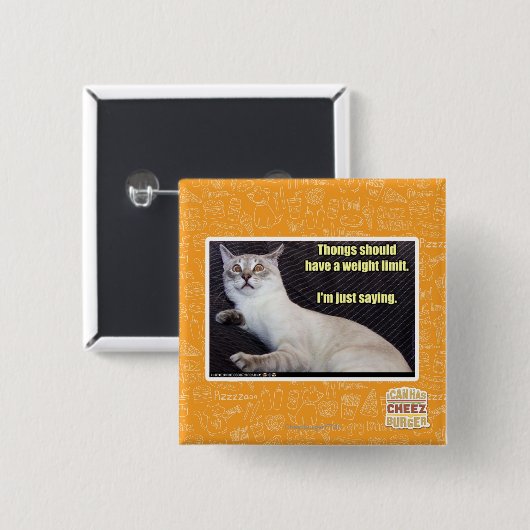 Zapfen sollten eine Gewichtsgrenze haben Button (Vorne & Hinten)