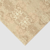 Zapfen und Spitzen-Zwirnpapier Seidenpapier (Ausschnitt)