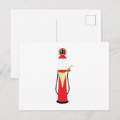 Zapfsäule Postkarte (Vorne/Hinten)