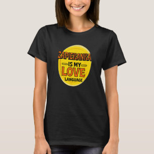 Zapiekanka ist Polnischer Pizza-Feinschmecker in m T-Shirt