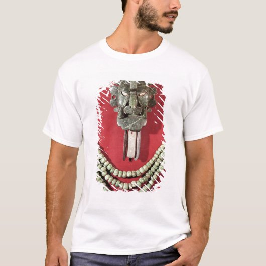 Zapotec Brust die Form der Maskendarstellung T-Shirt (Vorderseite)