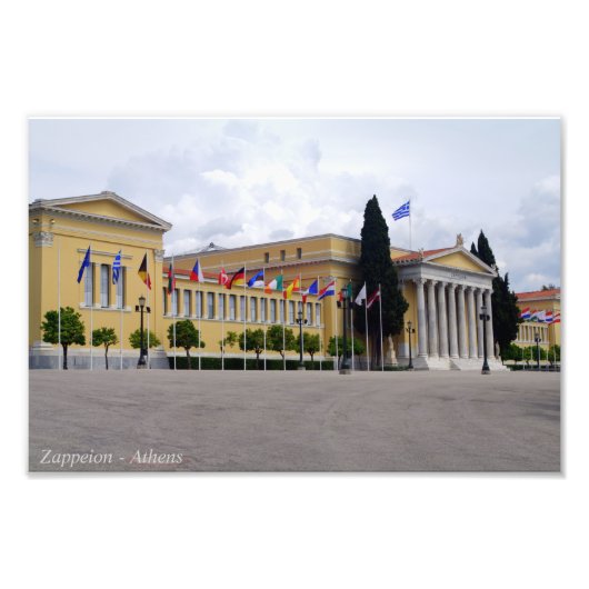 Zappeion - Athen Fotodruck (Vorne)