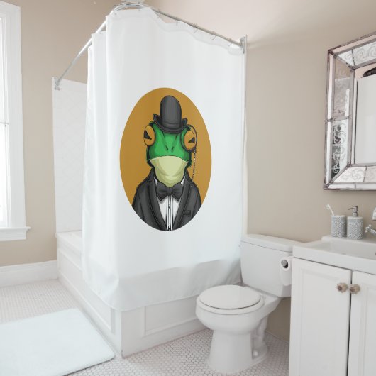 ZAPPWAITS  DUSCHVORHANG (Beispiel)