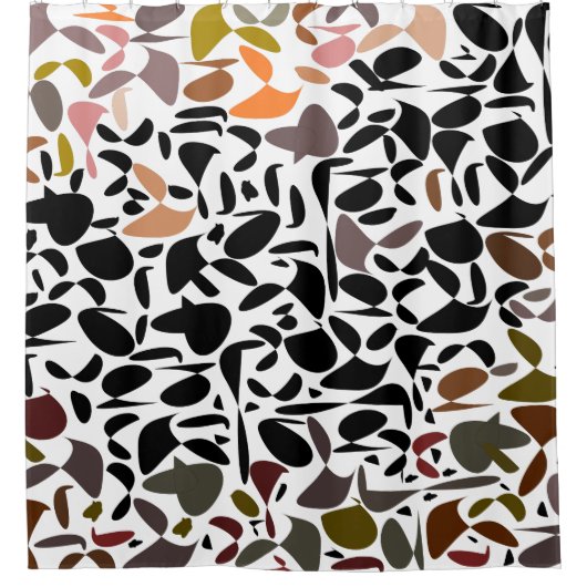 ZAPPWAITS  DUSCHVORHANG (Vorderseite)