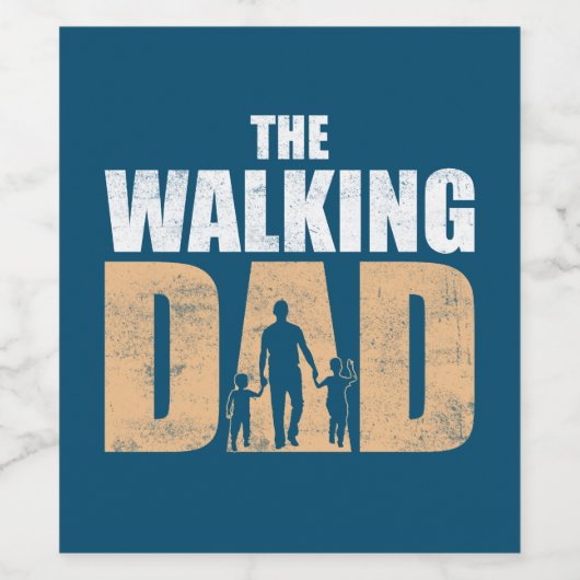 Zappwaits Getränkeetiketten - Weinetikett (Einzelnes Label)