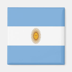 zAR001 ARGENTINA FLAG, Amerika, Kühlschrank Magnet