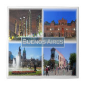 zAR005 BUENOS AIRES, Mosaik, Argentinien, Fliese (Vorderseite)