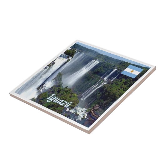 zAR029 IGUAZU FALLS, Argentinien, Amerika, Fliese (Seite)