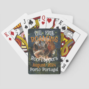 Zar FREI HERUMLAUFENDE DACHSCHMUCK PORTO PORTUGAL Spielkarten