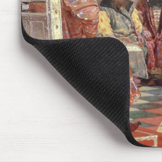 Zar Mikhail Fyodorovich mit Boyars Mousepad (Ecke)