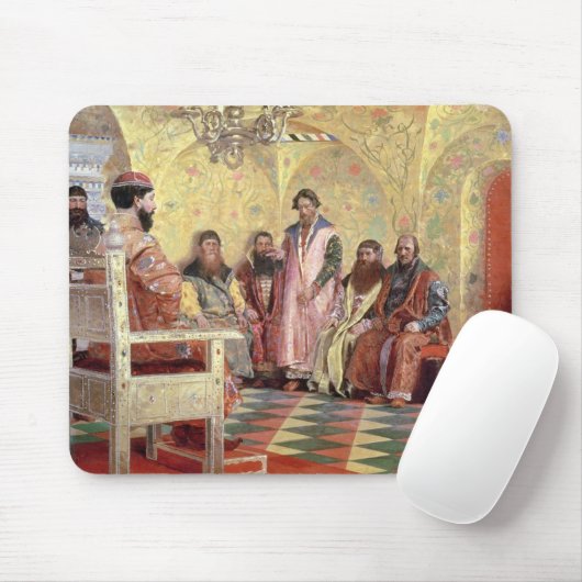 Zar Mikhail Fyodorovich mit Boyars Mousepad (Mit Mouse)