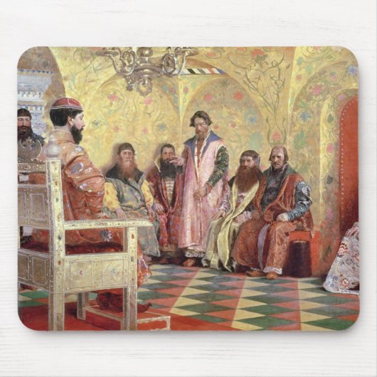 Zar Mikhail Fyodorovich mit Boyars Mousepad (Vorne)