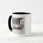 Zar Nicholas II (1868-1918) stehend im Garde Tasse (Vorderseite Links)