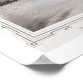 Zar Nicholas II (1868-1918) stehend in der Garde Poster (Ecke)