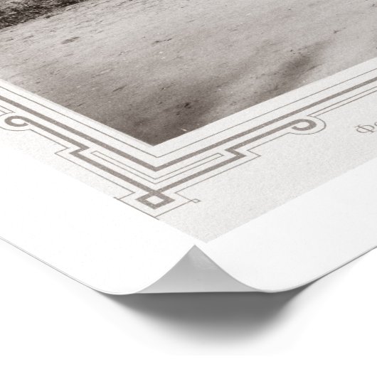 Zar Nicholas II (1868-1918) stehend in der Garde Poster (Ecke)