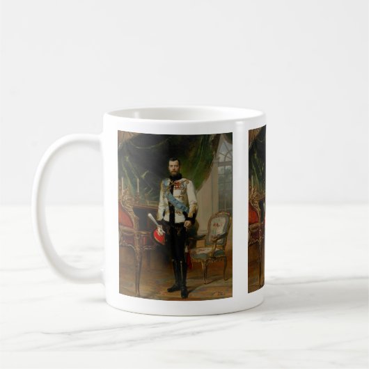 Zar Nicholas II (1914) Kaffeetasse (Links)