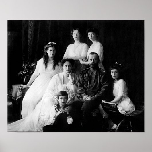 Zar Nicholas II. und seine Familie - 1913 Poster (Vorne)