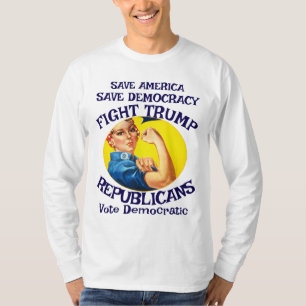 Zar Rue Lügner Trump POTUS Patriotische MAGA Zug W T-Shirt