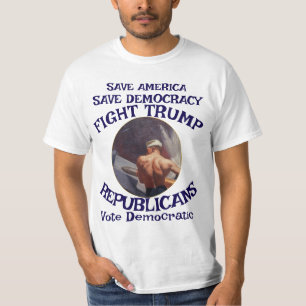 Zar Rue Lügner Trump POTUS Patriotischer MAGA Zug  T-Shirt