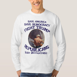 Zar Rue Lügner Trump POTUS Patriotischer MAGA Zug  T-Shirt