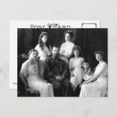 Zar und Zarina Russlands mit Kindern OTMA-A Postkarte (Vorne/Hinten)