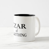Zar von alles zweifarbige tasse (VorderseiteRechts)