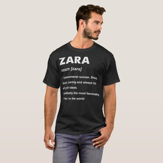 Zara Name  T-Shirt (Vorne ganz)