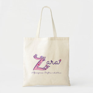 Zara personalisierte Bibliothekstasche Tragetasche