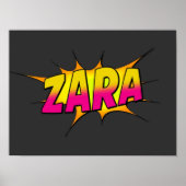 Zara Poster (Vorne)