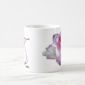 Zara rosa Rosa Blume boho trendy Kaffeetasse (Mittel)
