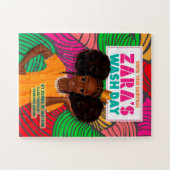 Zara’s Wash Day- Book Cover Puzzle 11X14 30pc (Horizontal)