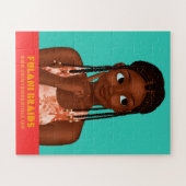 Zara’s Wash Day-Fulani Braids Puzzle 16X20 56pc (Horizontal)