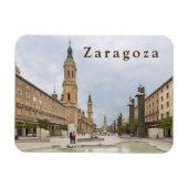 Zaragoza. #14. magnet (Horizontal)